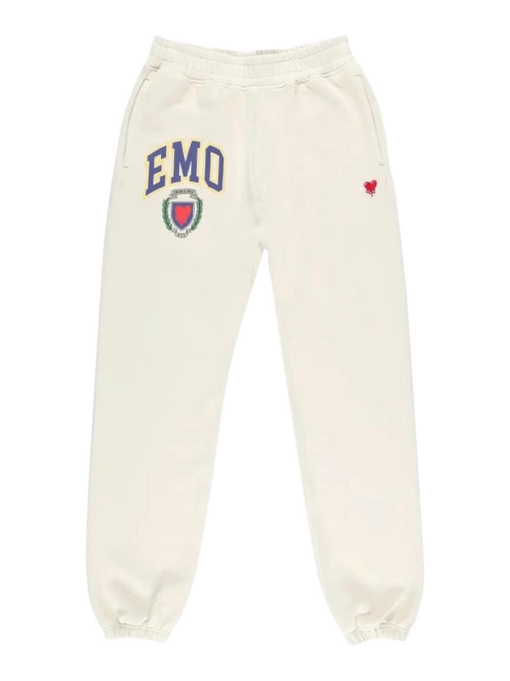 Emotionally Unavailable Emo Sweatpants Cream Size M